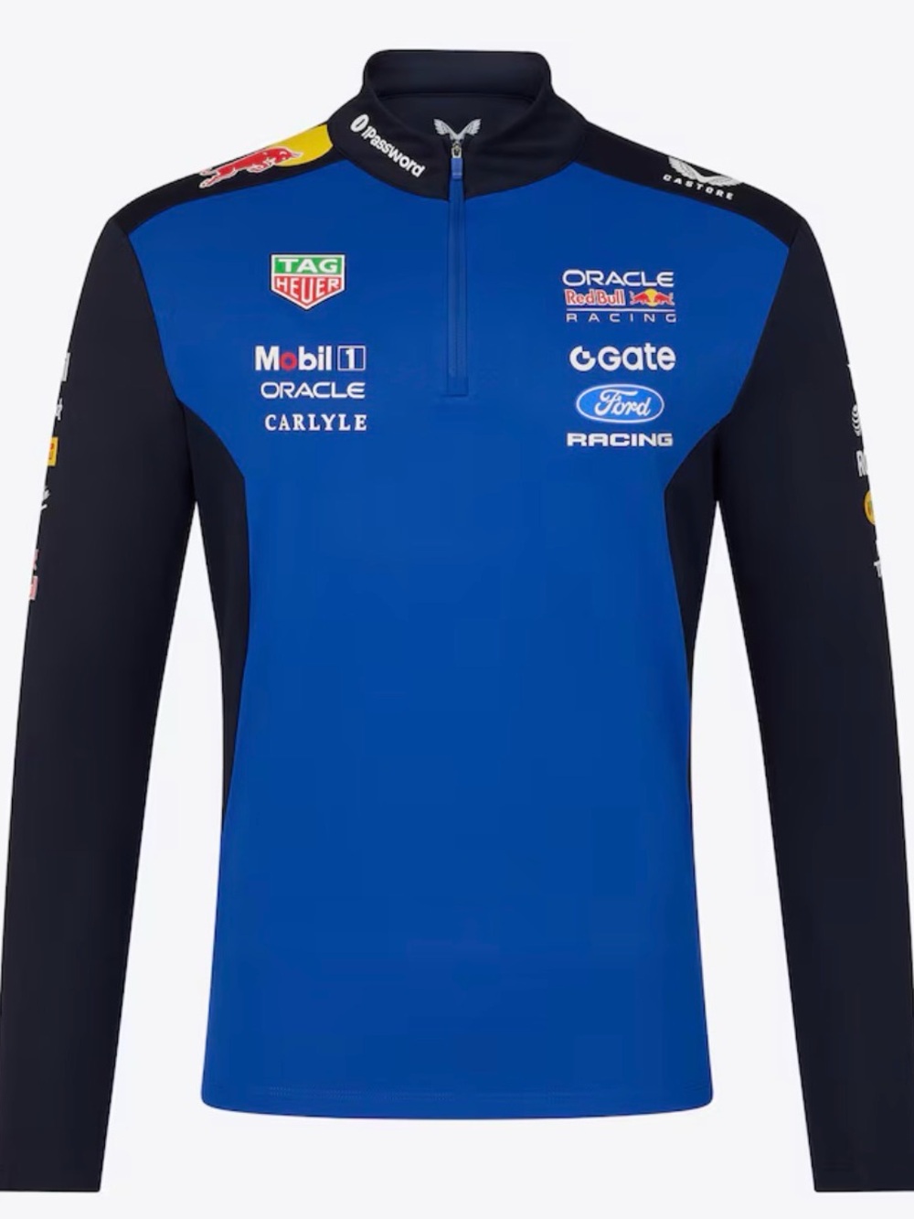 Oracle Red Bull Racing Replica Half-Zip Sweatshirt